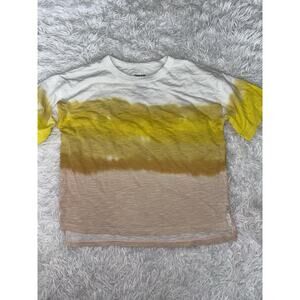 Open Edit Boys Sz. 4 Yellow Tie Dye Tee. Nt Desc**